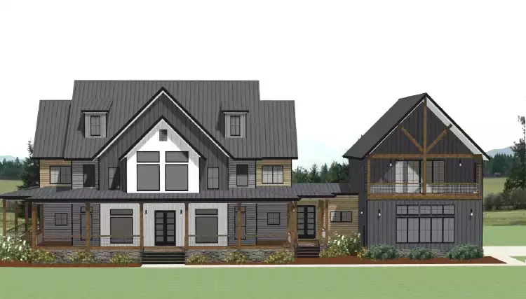 image of 2 story country house plan 1249